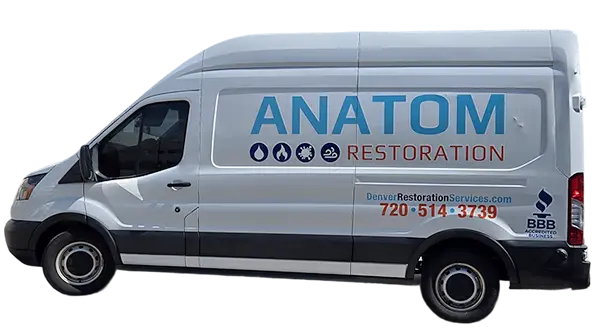 HOME 3 Anatom Restorations truck on its way to work